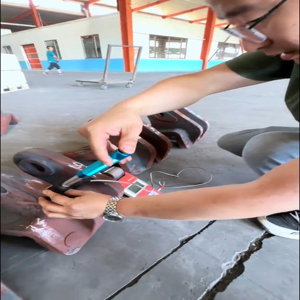 Hardness testing process