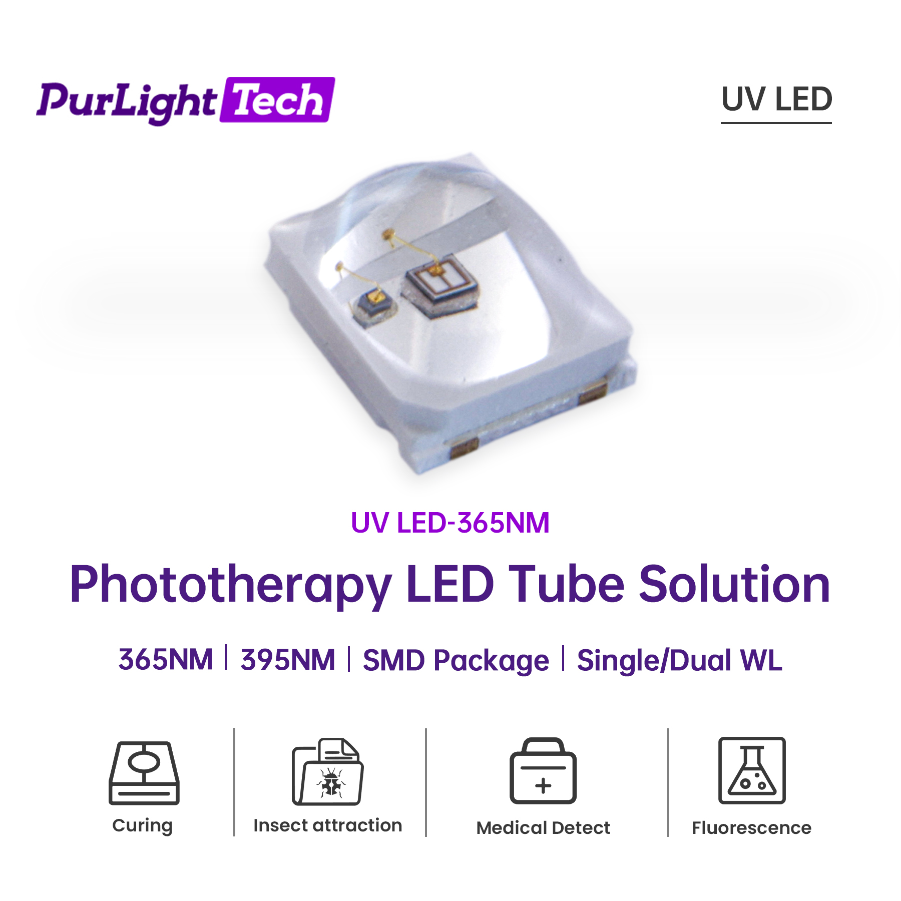 PLT 365NM UV LED