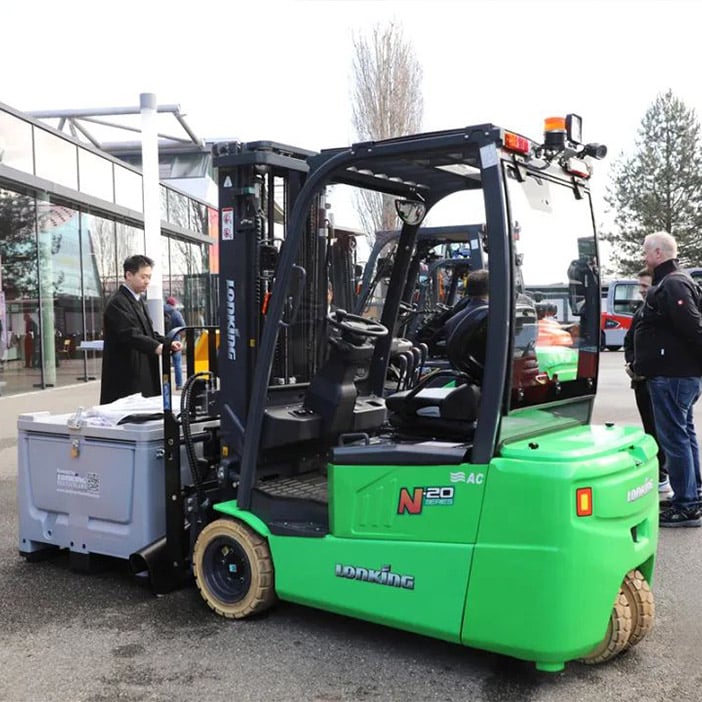 Longong Forklift Truck Logimat 2025 Trip: The Exhibition Is Over, Full, Chicago International Logistics Exhibition Promat 2025 Please Look Forward To!