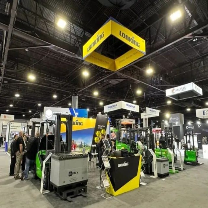 Straight Dragon Lift Truck 2024 Atlanta International Logistics Show!