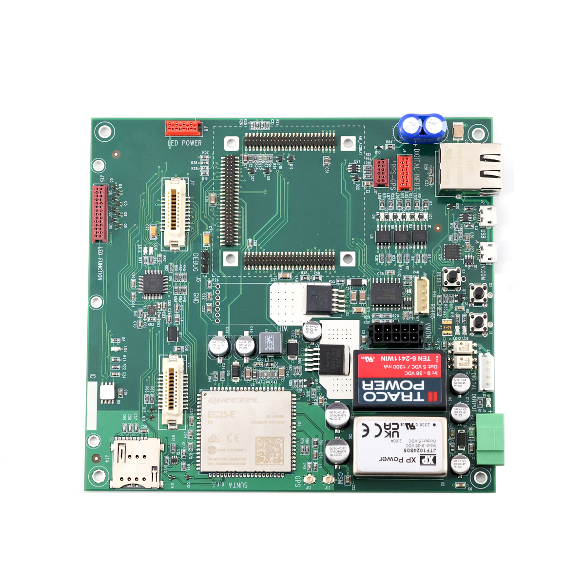 Højtydende SMT-PCB-produktionsydelser til mange brancher