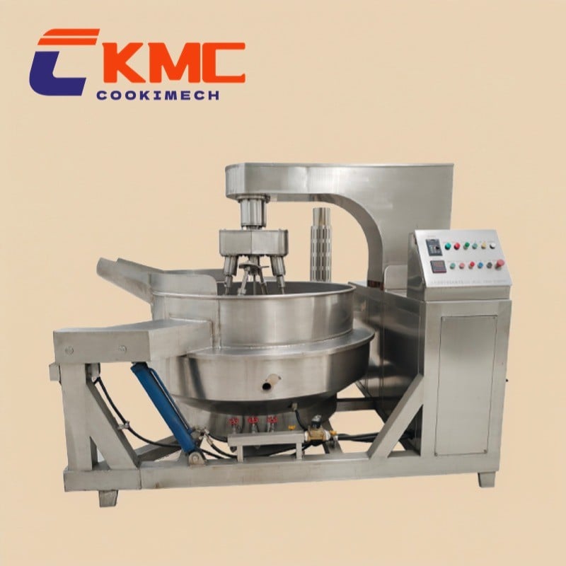 Steam Electric Heating Multi-Claw Automatic Planetary Cooker.Jacket kettle with agitator