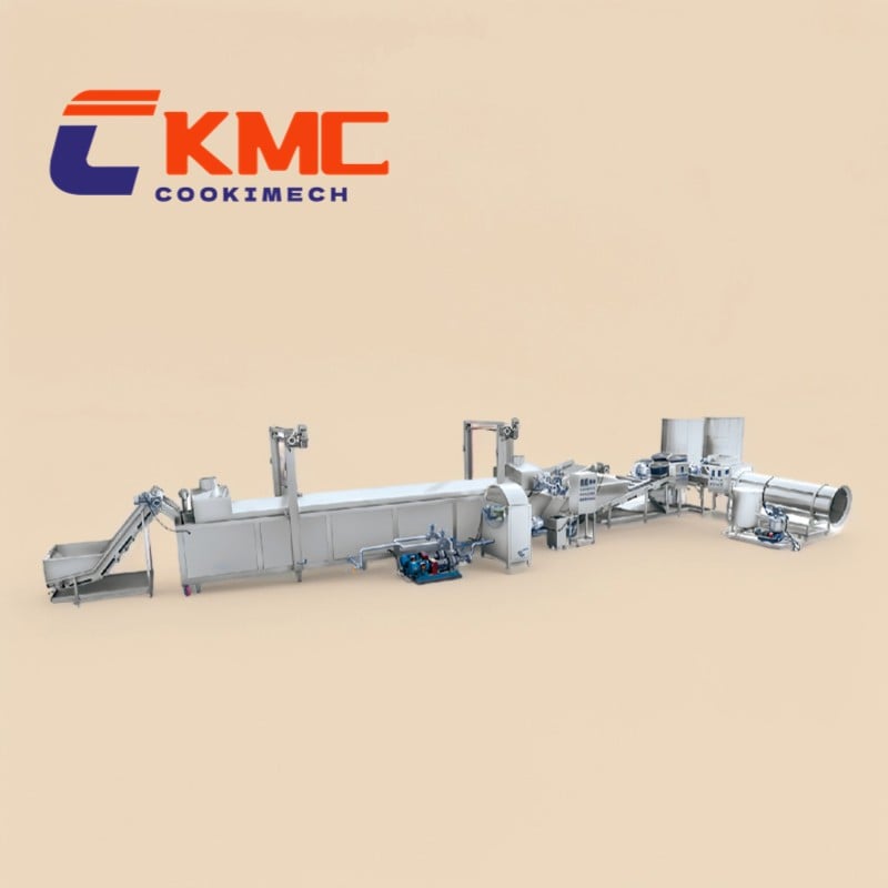 Automatic Potato Chips Production Line/High Capacity Potato Chips Making Machine