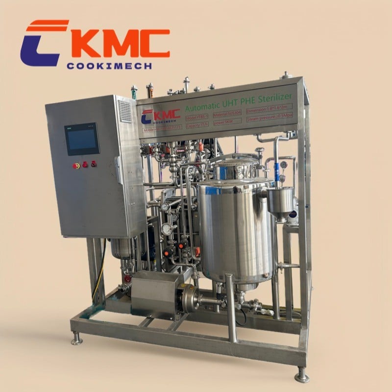 Plate UHT Sterilizer for Milk and Juice – Energy-Efficient and Compact Design