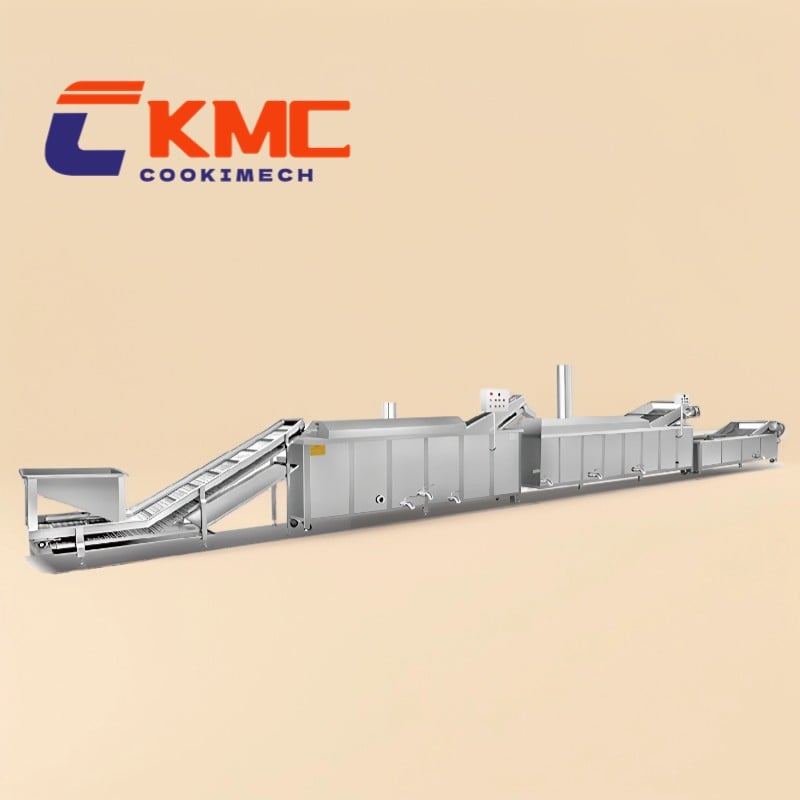 Fully Automatic Fried Banana Chips Production Line Green Banana Plantain Chips Making Machine Chips Processing Line