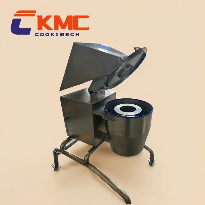 Industrial tornado cutting machine with high output of potato shreds, potato chips, wavy slices