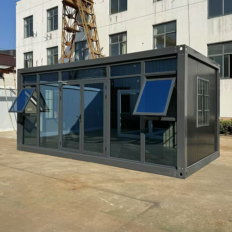 Rapid Deployment Assembly of Collapsible Container House
