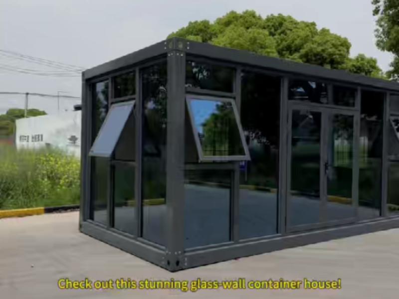 Video of the grey glass detachable container product
