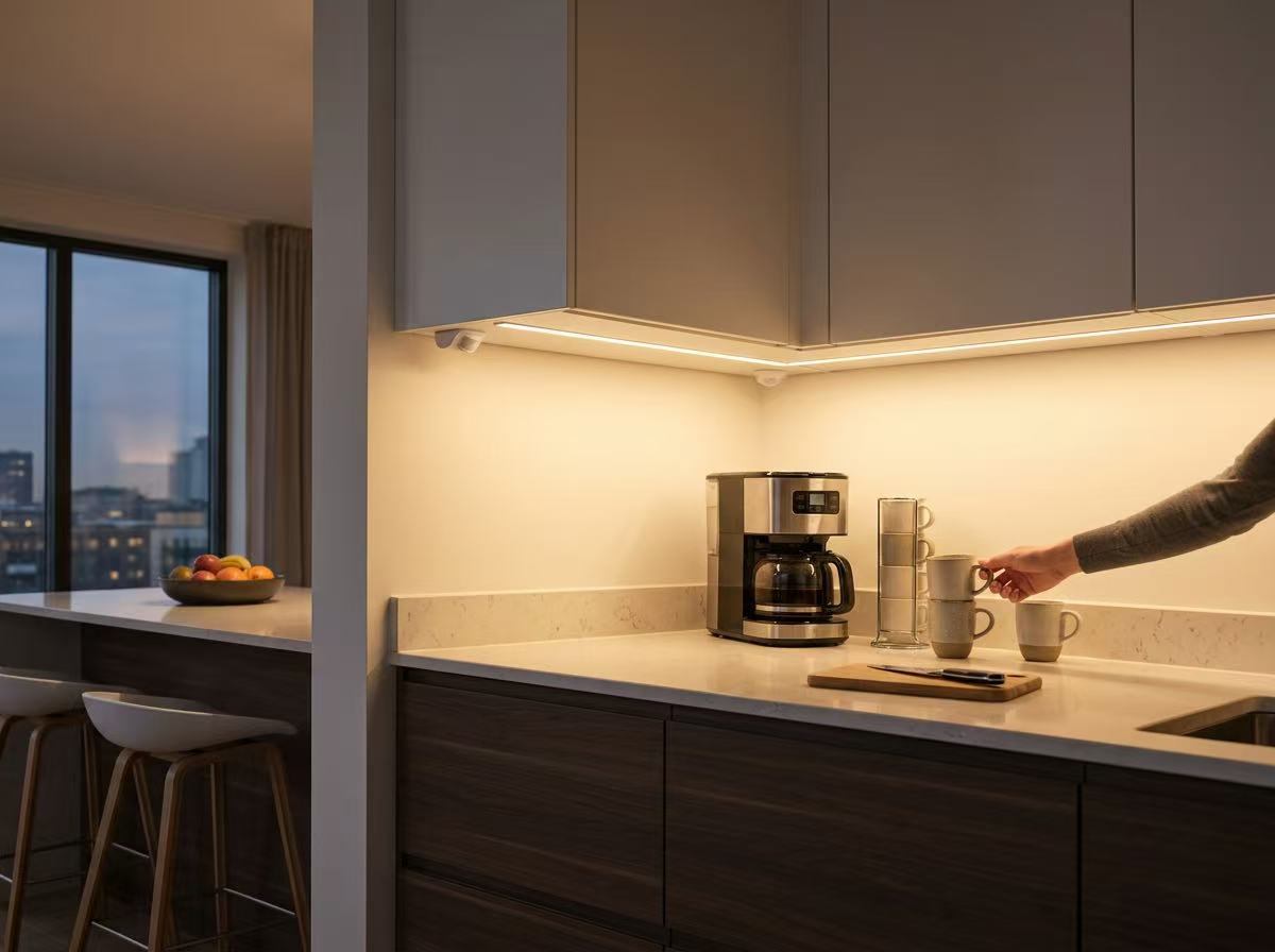 LED-strips en sensoren: de slimme manier om automatische verlichting te realiseren