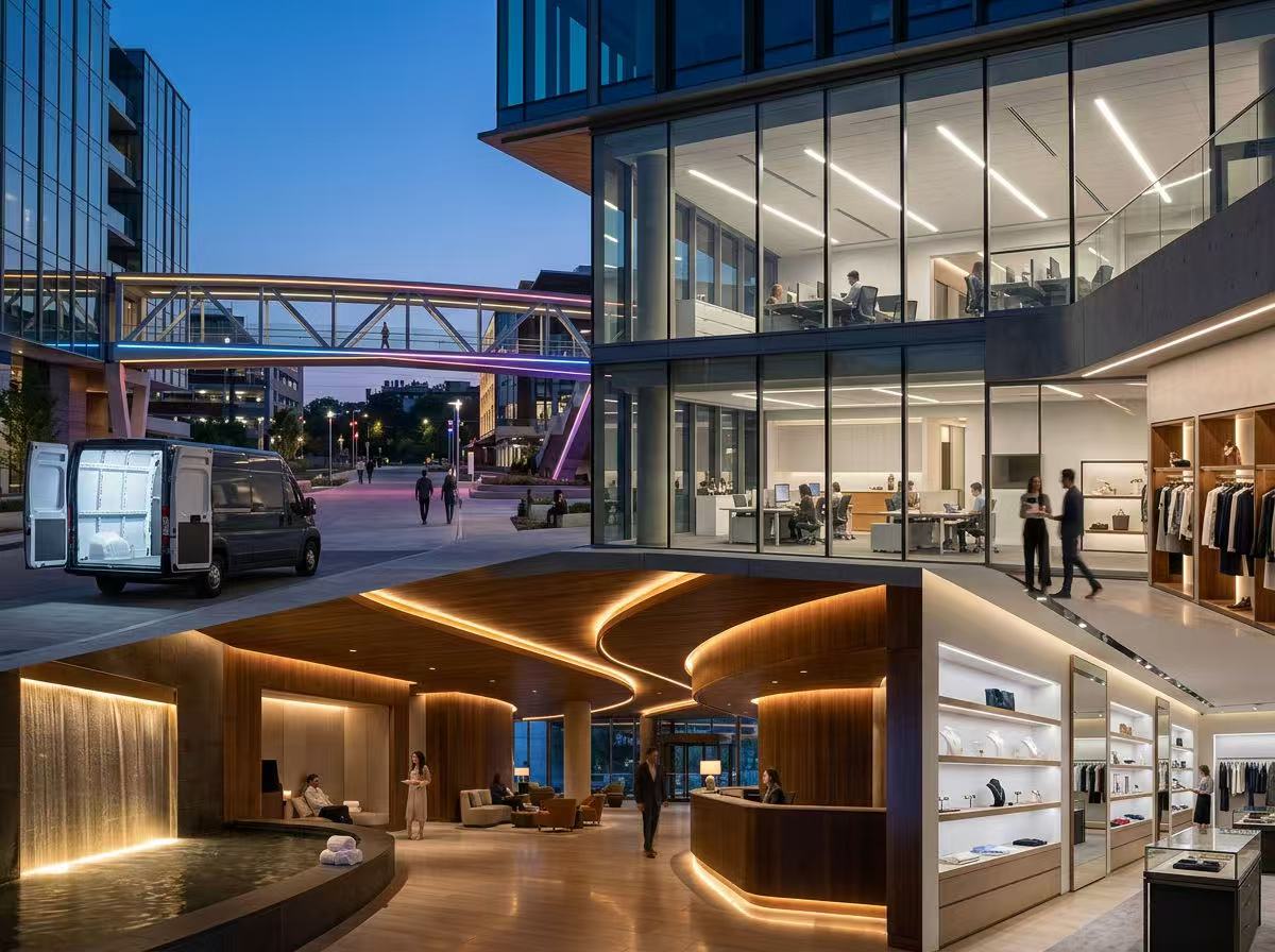 Φωτιστικά Ταινίας LED στην Εμπορική Μηχανική: 5 Εφαρμογές που Μεταμορφώνουν Χώρους
