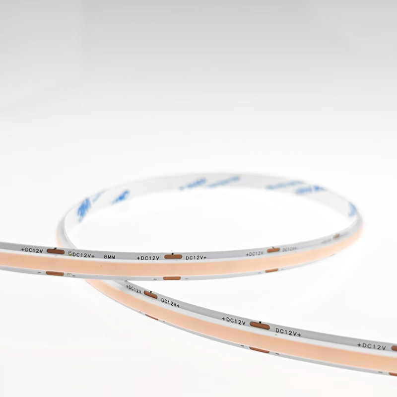 Professional ODM/OEM high voltage COB-256D-8MM light strip, lighting up unlimited commercial possibilities