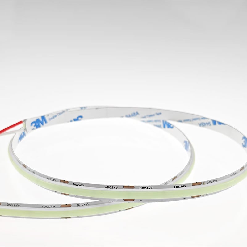 ODM/OEM Professional Low Voltage COB-256D-8MM Color Monochrome COB Light Strip Solution