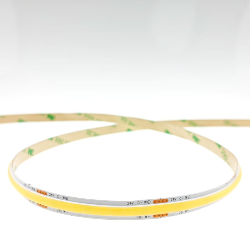 Low voltage COB-560D-8MM dual color temperature light strip - your professional ODM/OEM light display solution