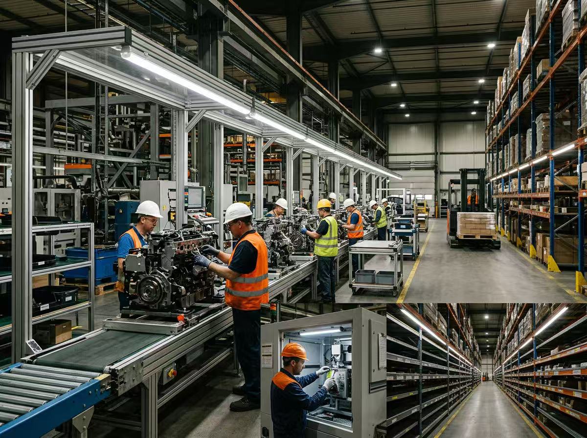 LED Strip Lighting in Industrial Environments: Durability Meets Efficiency