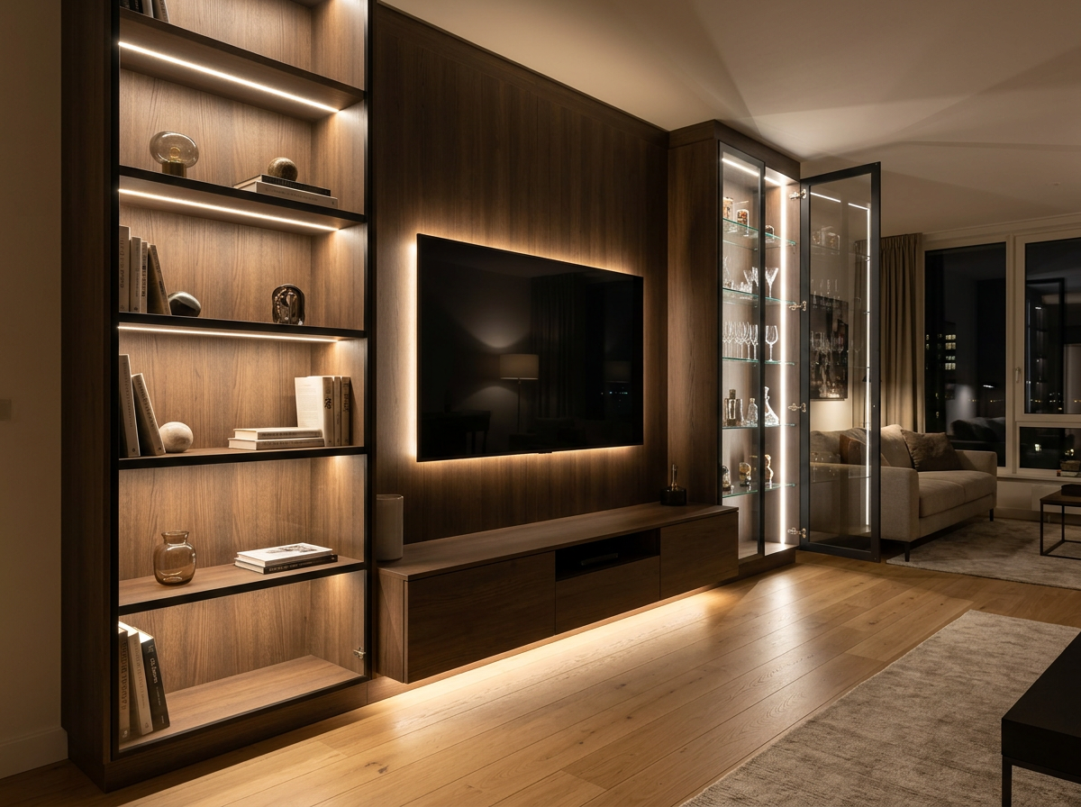 Hoe LED-strips in meubels te integreren: ontwerp- en installatiegids