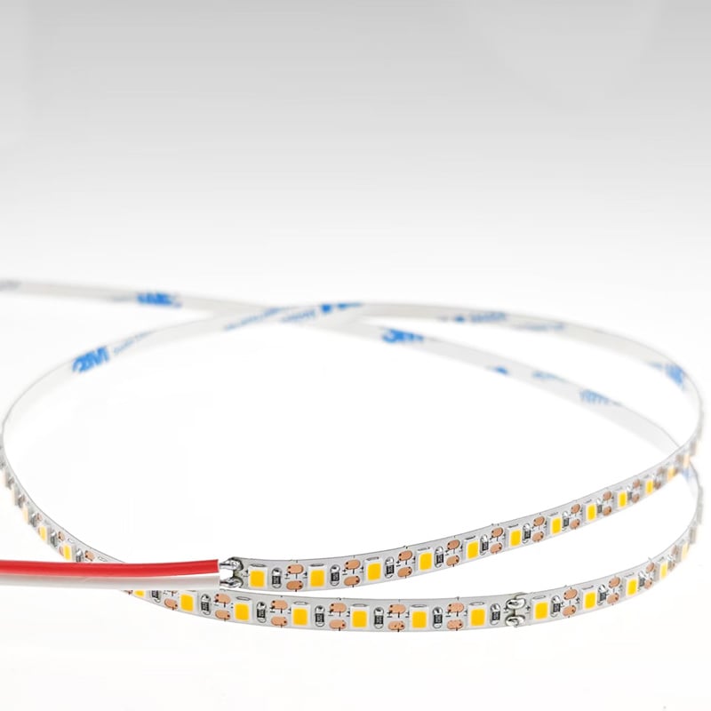 Servicio profesional de personalización ODM/OEM de tira LED 2835-120D-5 mm, una luz, un corte, potenciando sus soluciones de iluminación