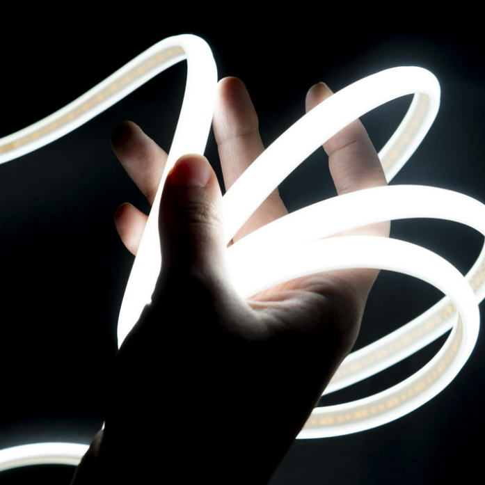 milk white version - COB-288D-8MM-220V soft light strip