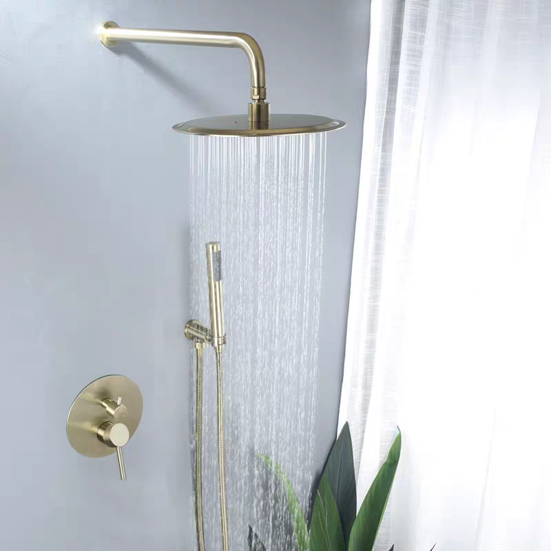 Unmatched Quality and Elegance with Our Shower Set Gold