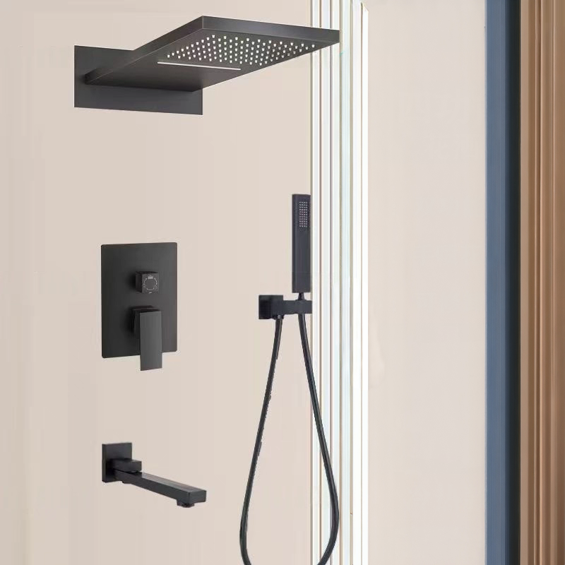 Experience Luxurious Showers with Our Ceiling Rainfall Shower Head with Handheld