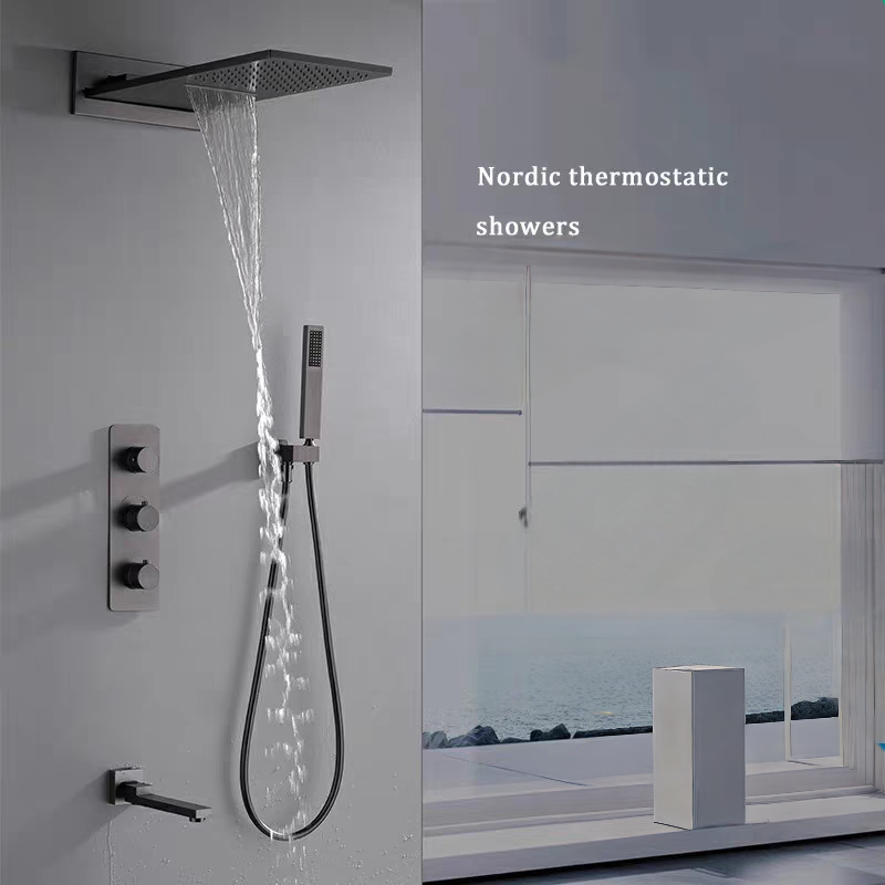 Experience Ultimate Comfort with Our Thermostatic Rain Shower System