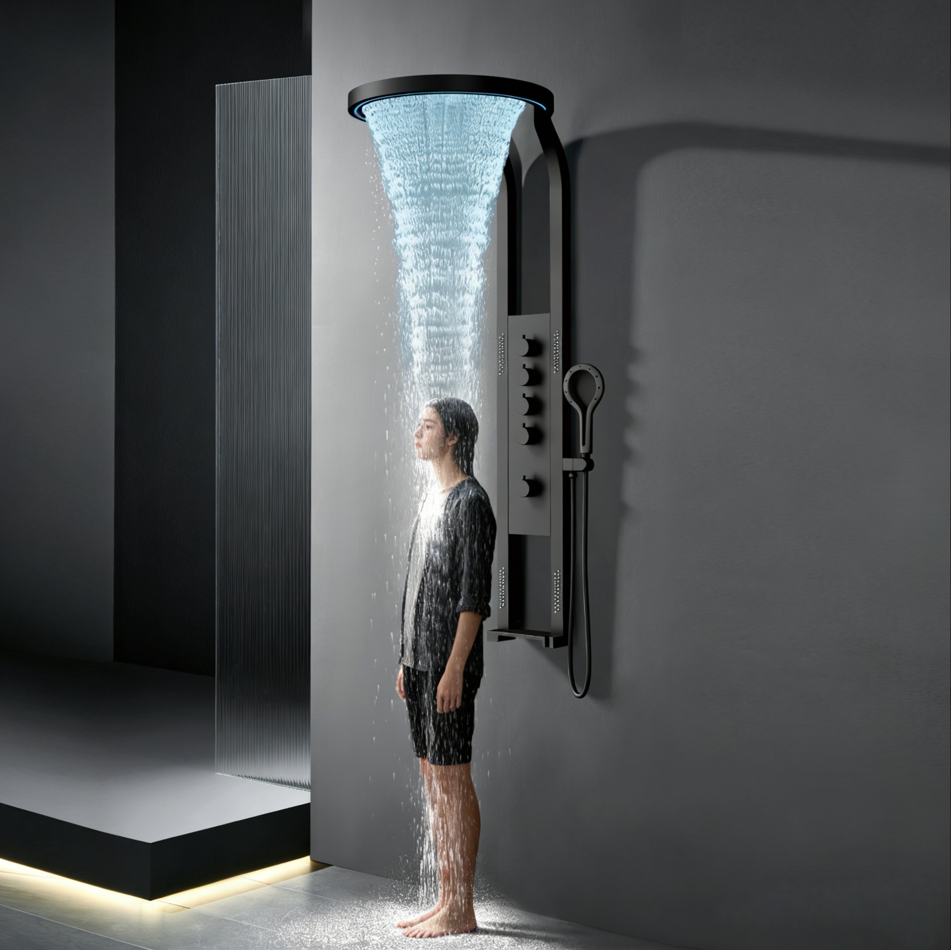 Experience Unmatched Luxury with Our Rain Shower System