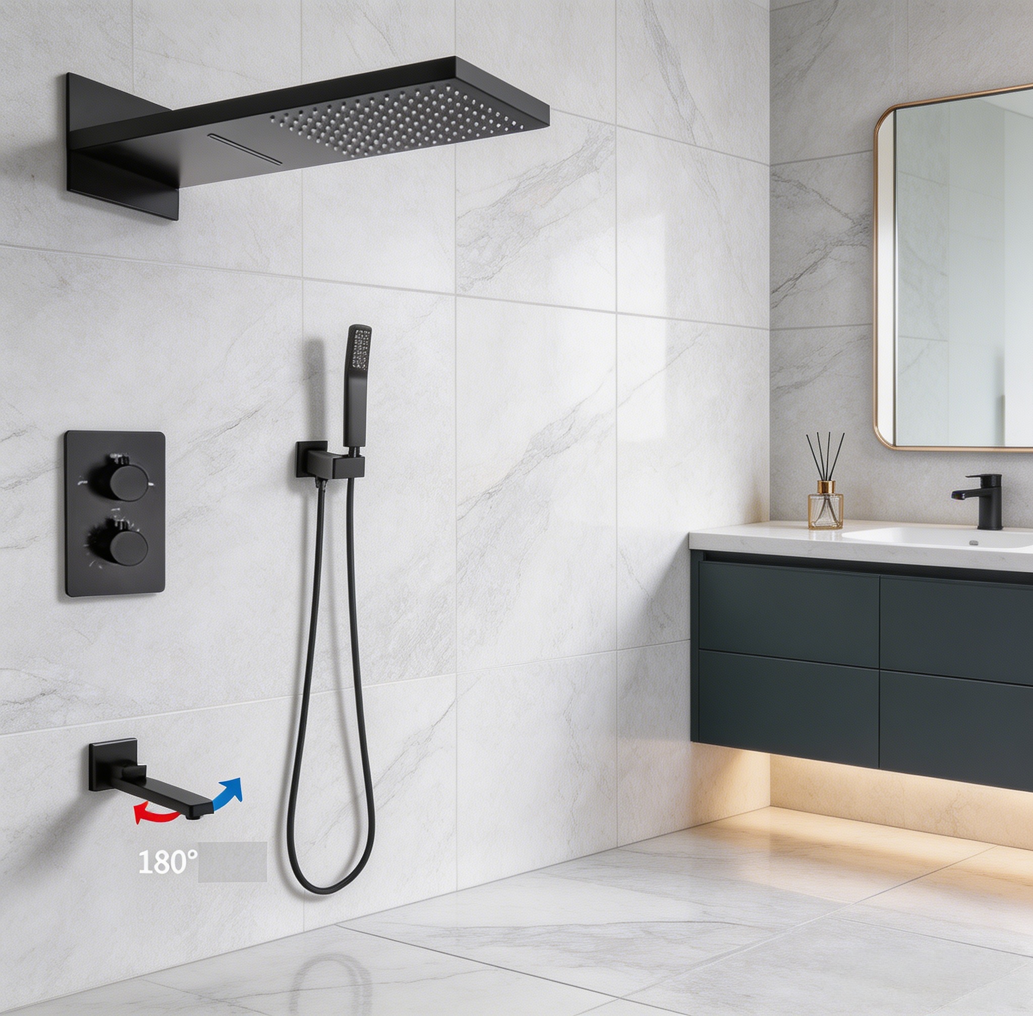 Unmatched Advantages of Our Bathtub Shower System
