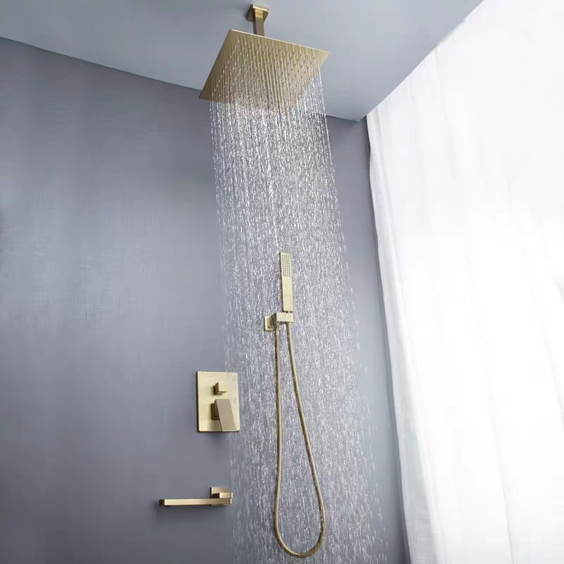 Unmatched Quality and Design in Gold Shower Head Combos