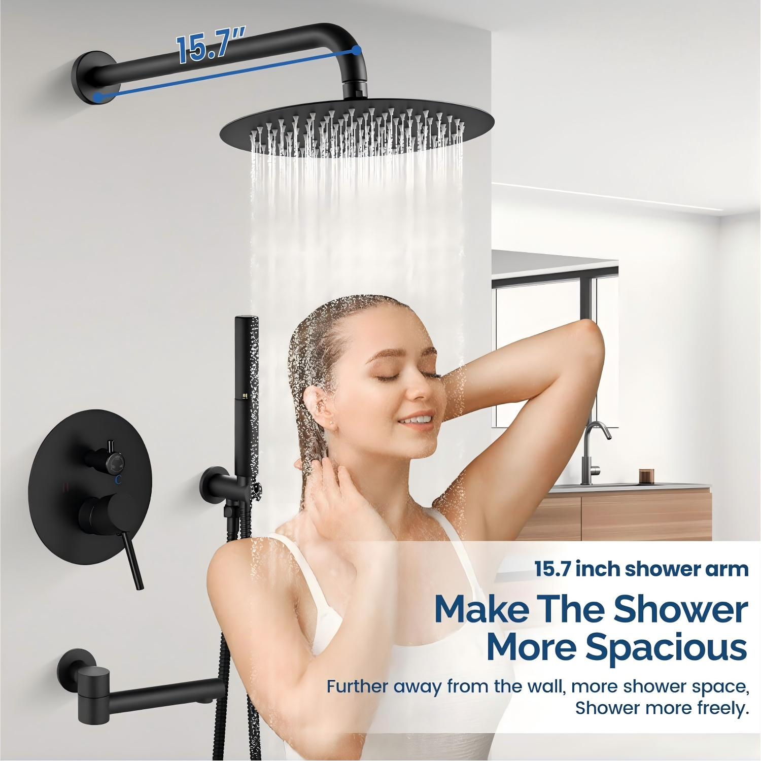Unmatched Quality and Performance of Rainfall Shower Head Sets
