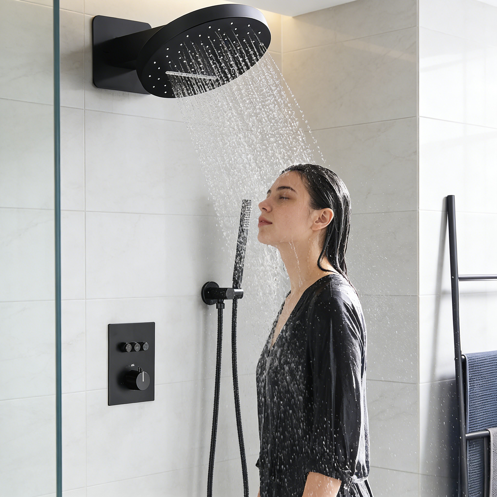 Unmatched Quality and Innovation in Concealed Rain Shower Sets