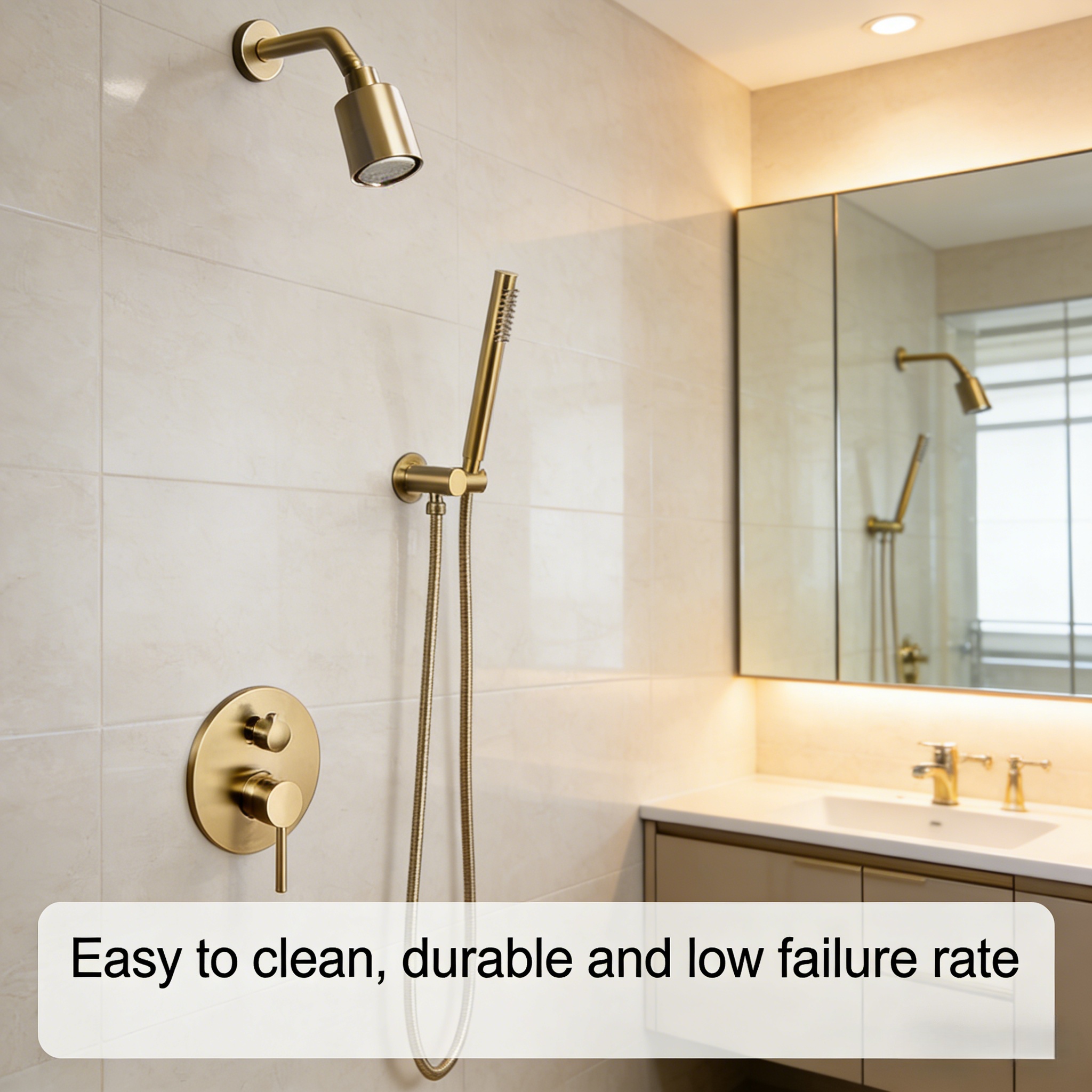 Discover the Unmatched Benefits of Our Gold Shower Set
