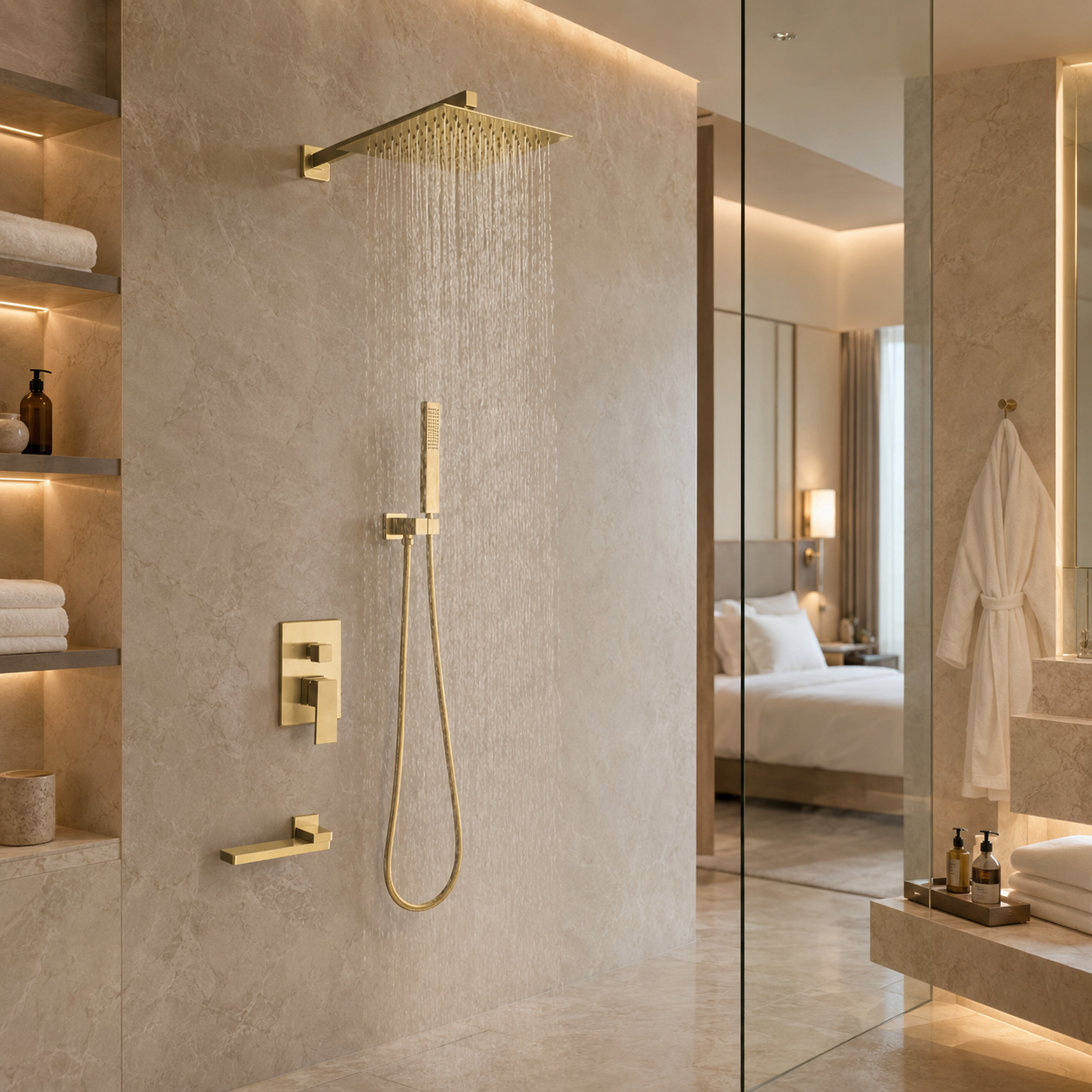 Experience Luxury with Our Ceiling Mount Rain Shower Heads
