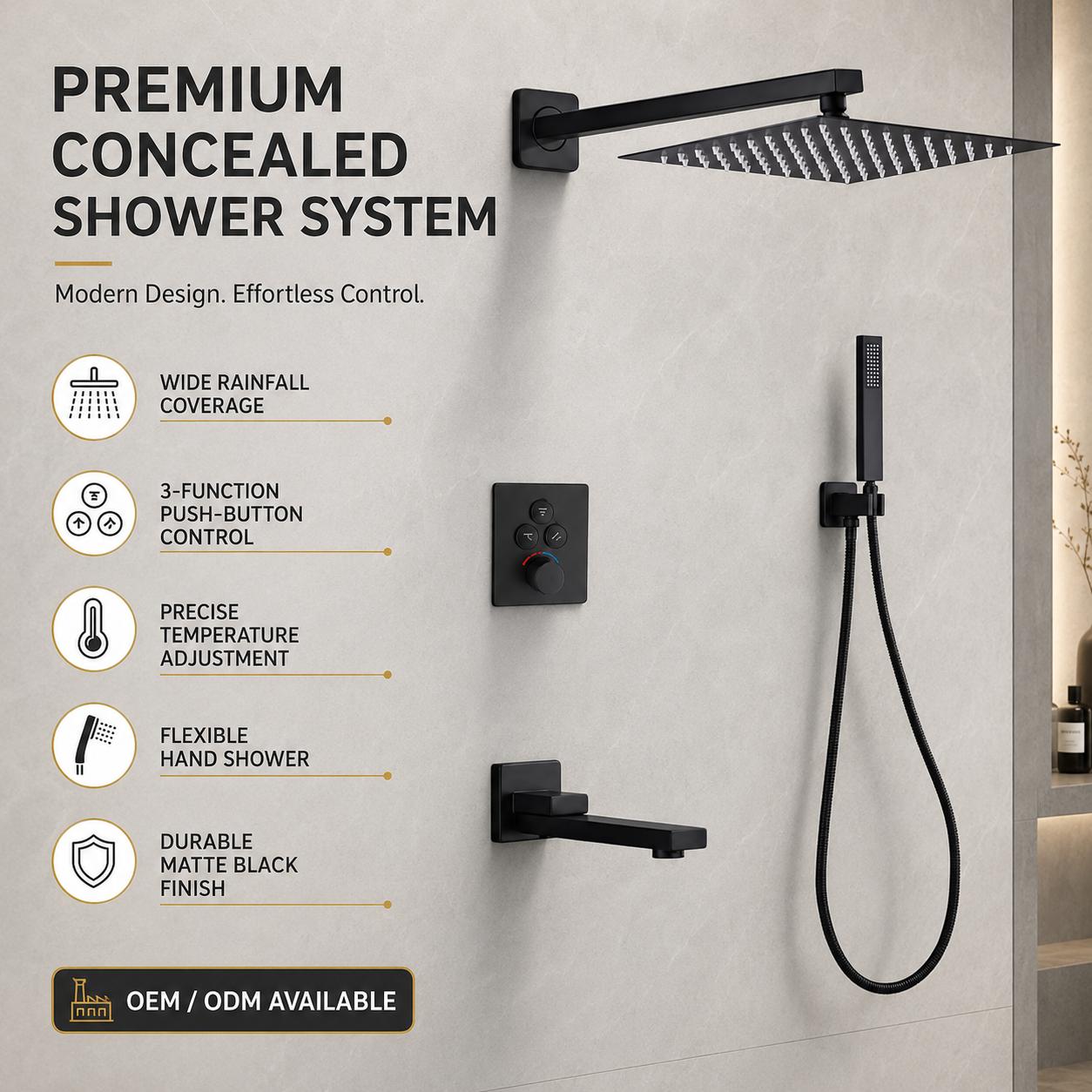 Aesthetic Versatility for Every Bathroom