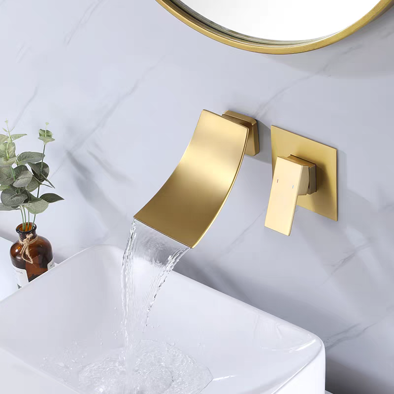 Elevate Your Bathroom with Brushed Brass Bathroom Faucets