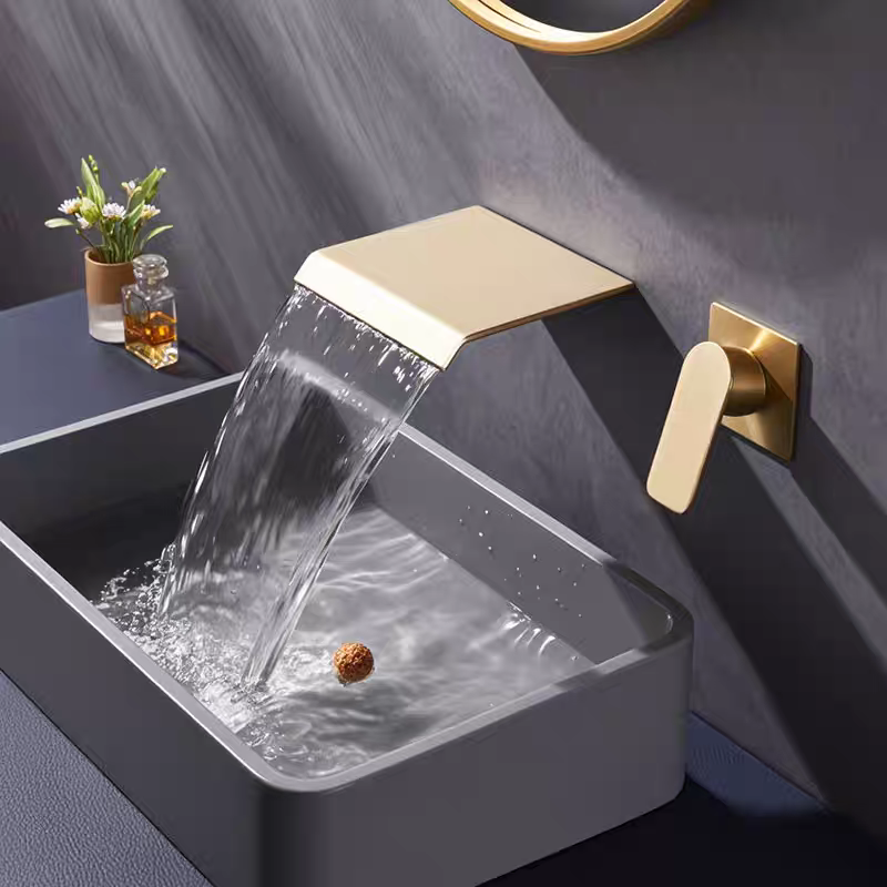 Elevate Your Bathroom Experience with Our Waterfall Taps