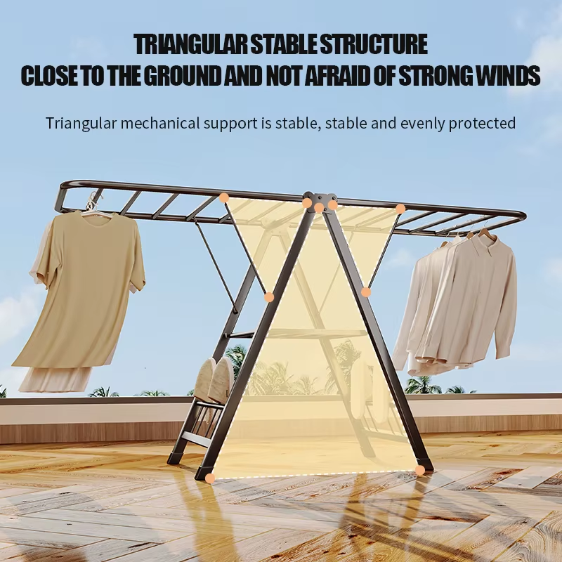 Foldable Drying Rack Bulk Order for Household, Hotel and Balcony Laundry Use