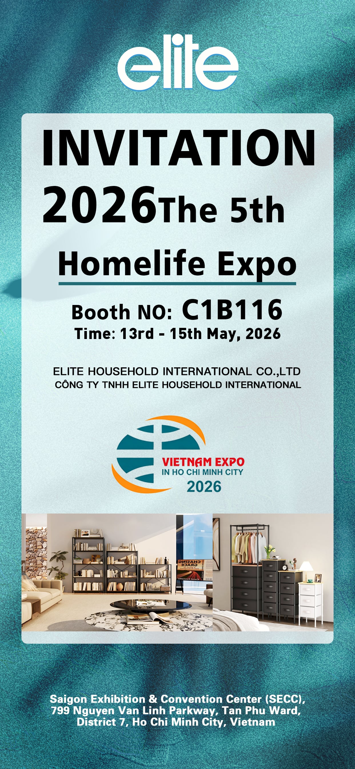 The Vietnam Production Base of Shenzhen Deshunyi Household Products Co., Ltd. to Participate in the 5th Homelife Expo 2026