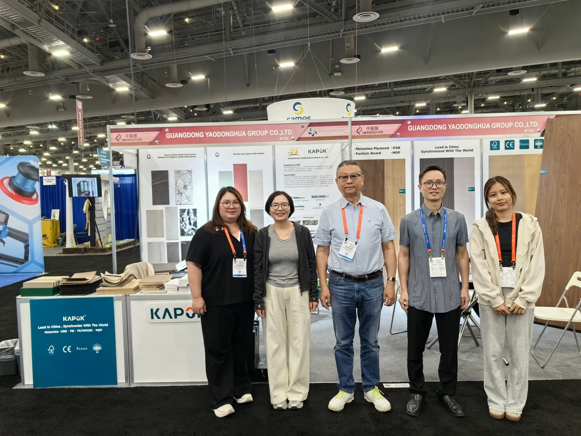 KAPOK Melamine Panels Received Positive Feedbacks at AWFS 2025