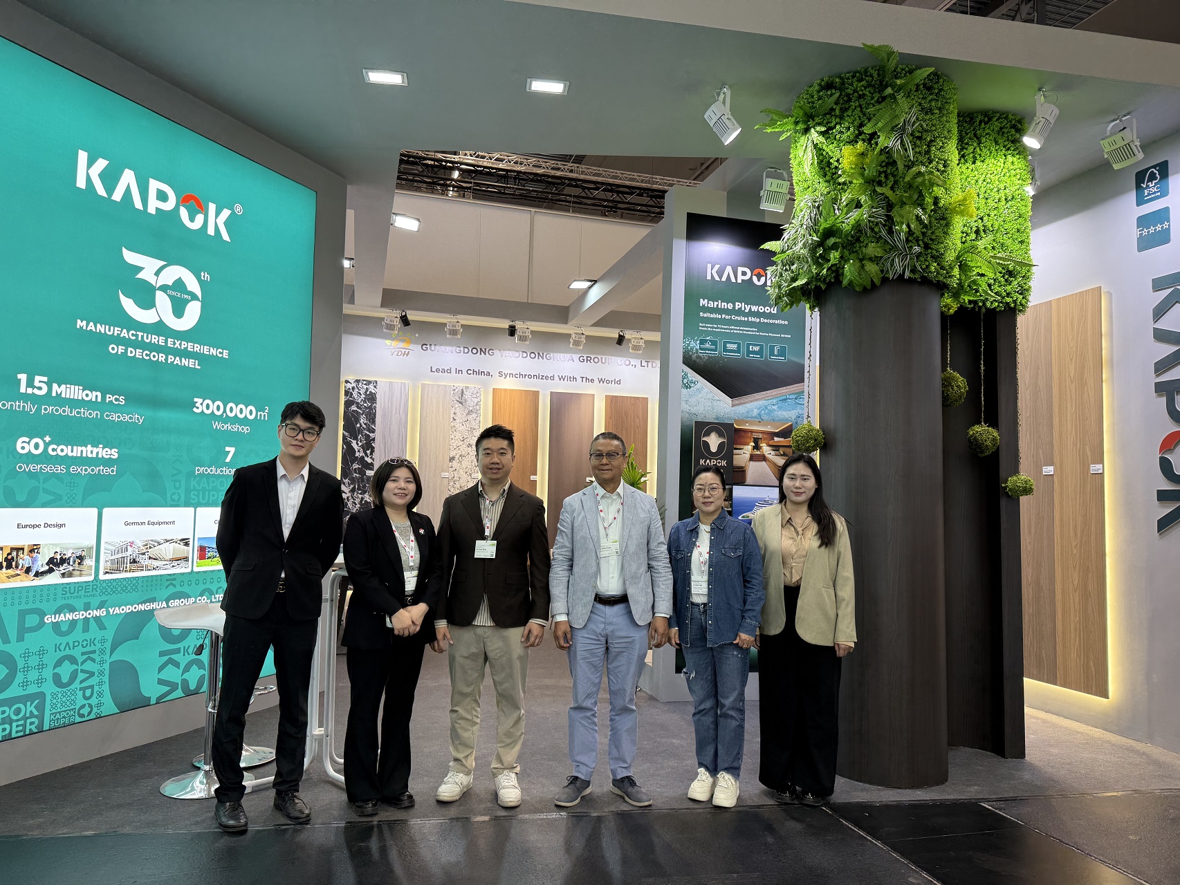KAPOK Decorative Panels gjorde en imponerende præstation på Interzum Cologne 2025
