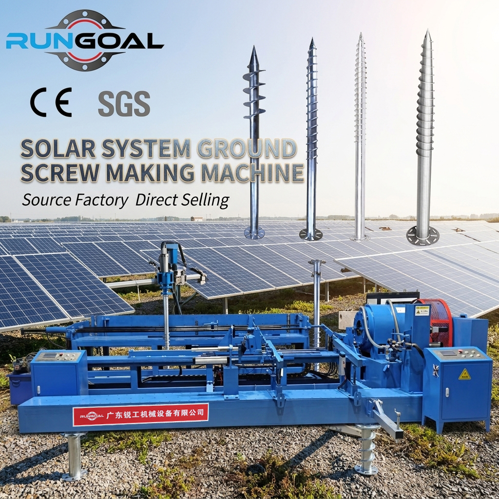 2026 Global Ground Screws Manufacturing Trends: Why Fully Automatic Heavy-Duty Pipe Pointing Machines Are Dominating the Market