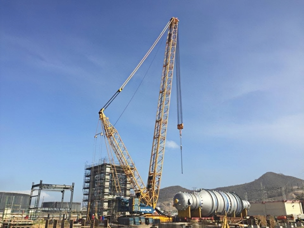 GALVANIZED CUPLOCK SYSTEM USED IN VJON - PLC REFINERY IN PUERTO LA CRUZ EDO. ANZOATEGUI 6023A VE