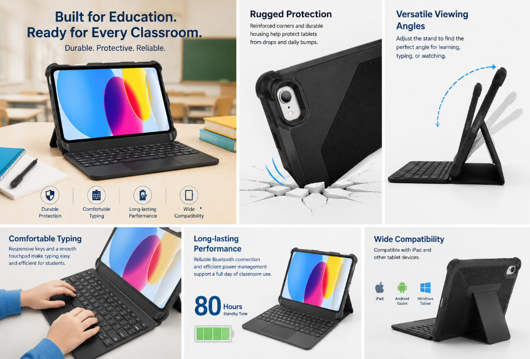 Educational Keyboards for Schools: Built for Durability, Protection and Daily Learning