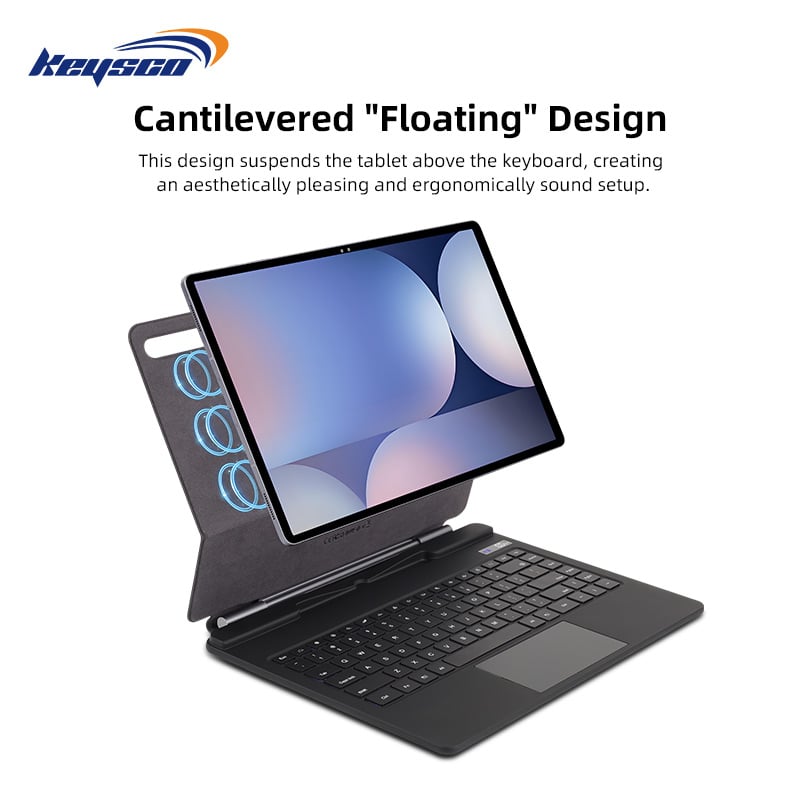 High-Quality Magic Keyboard Case for Samsung Galaxy Tab S9/S10 ultra 14.6