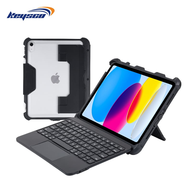 Wired iPad Keyboard Case for Education: Drop-Resistant Design, No Charging Required, Integrated Headphone Jack, Case-studies,KEYSCO OEM/ODM Support