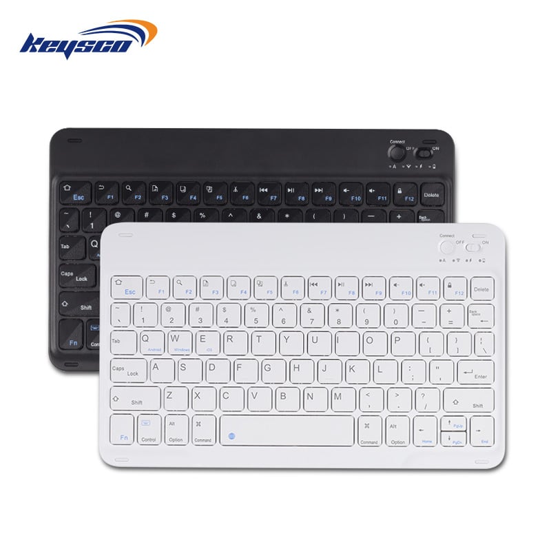 Anti-drop Keycap  Bluetooth Keyboard  Silent Keys Universal for iOS/Android/Phone/iPad Ultra-Thin Portable with Long Battery Life