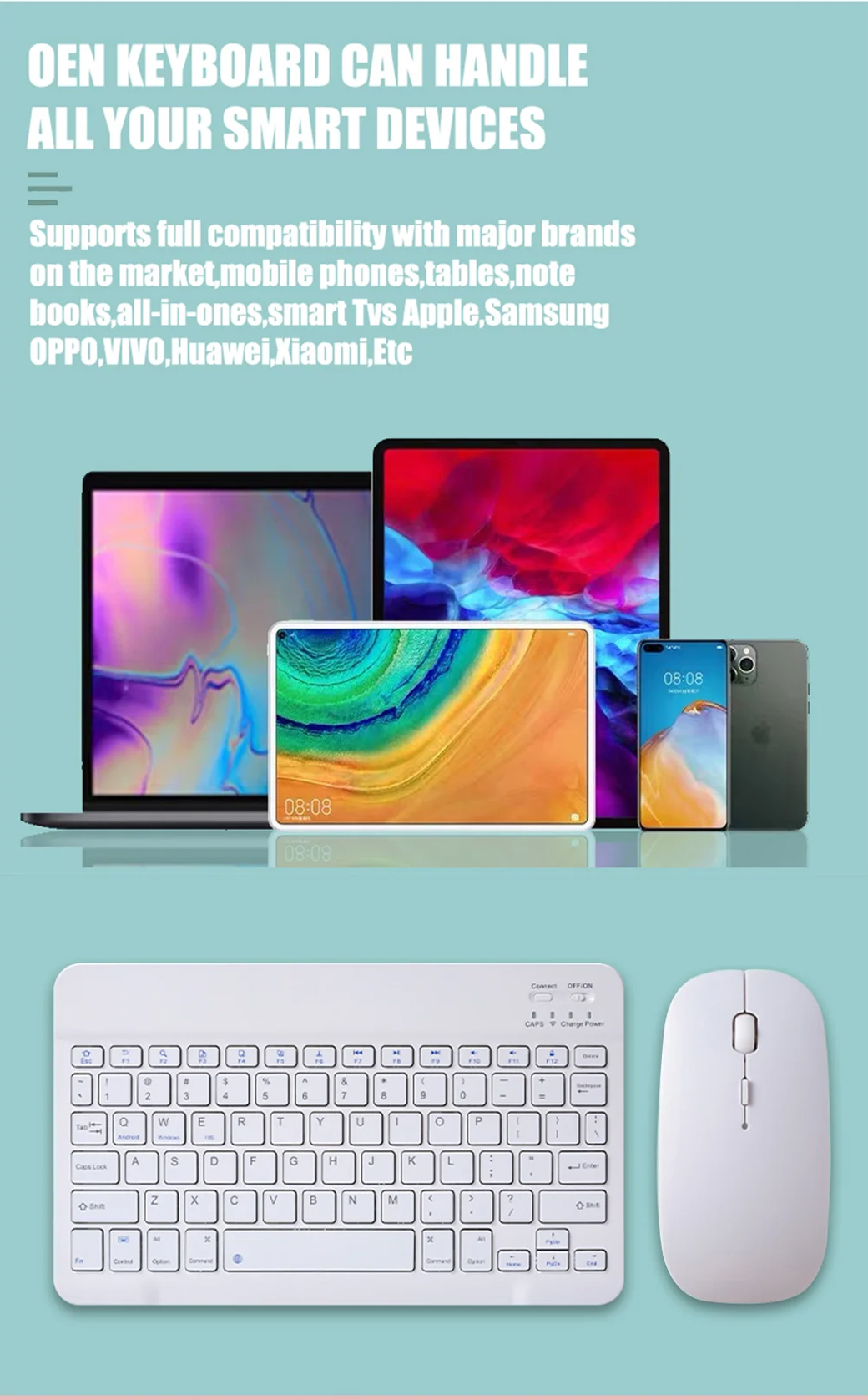multi color customizable language usb wireless abs backlit keyboard mouse set for office home use supports 20 languages including russian korean-11
