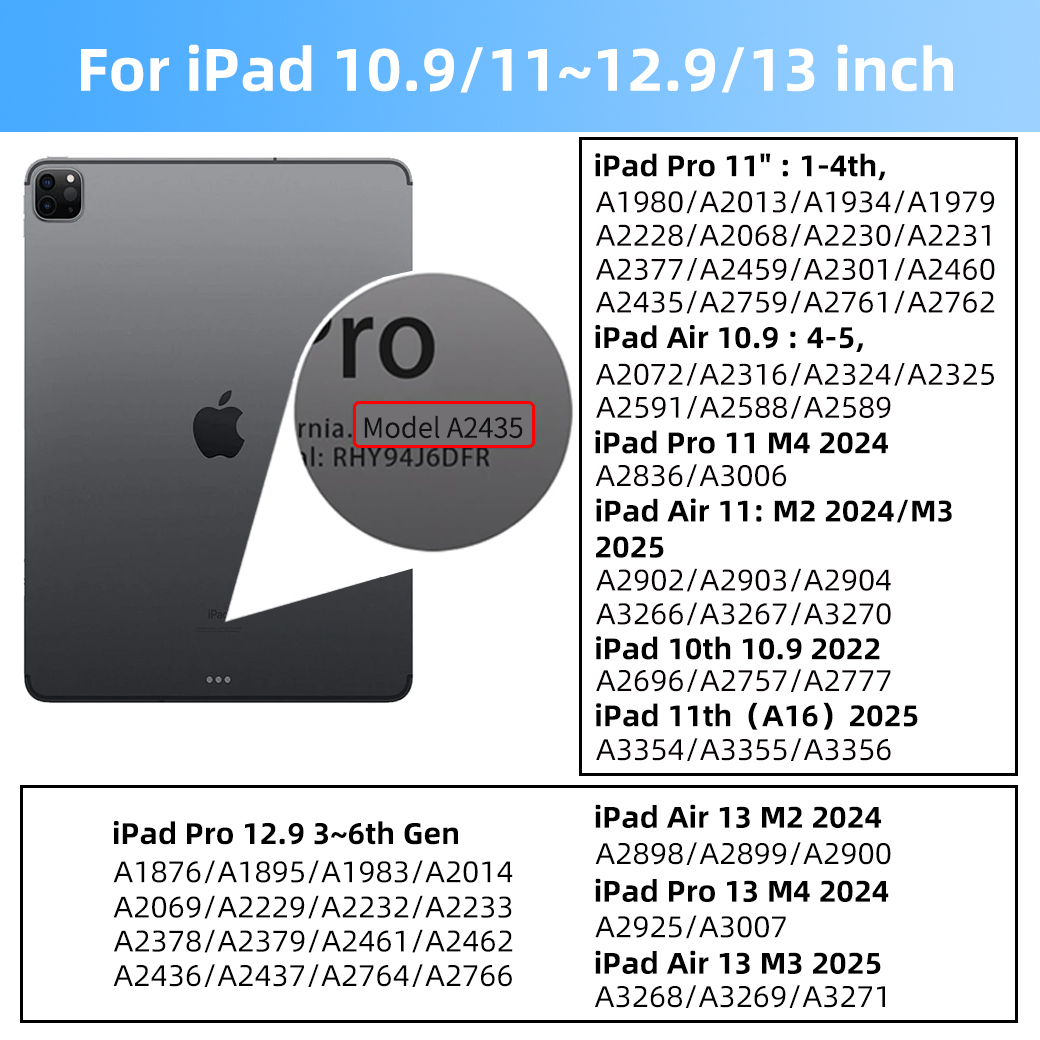 precision crafted aluminium alloy magic keyboard case for ipad with led display screen-15