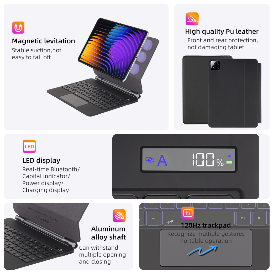 powerful xiaomi 7 magic keyboard with multi device connectivity for versatile use-16