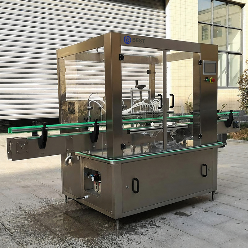 6-head Gear Pump Liquid Filling Machine factory
