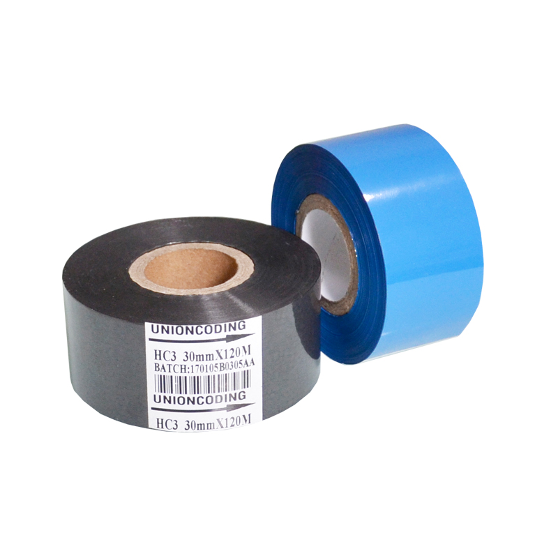 SCF900 Factory Wholesale Hot Stamp Date Coder Coding Rolls 25/30mm 100M PET Coding Ribbon Black & White for Date Printing