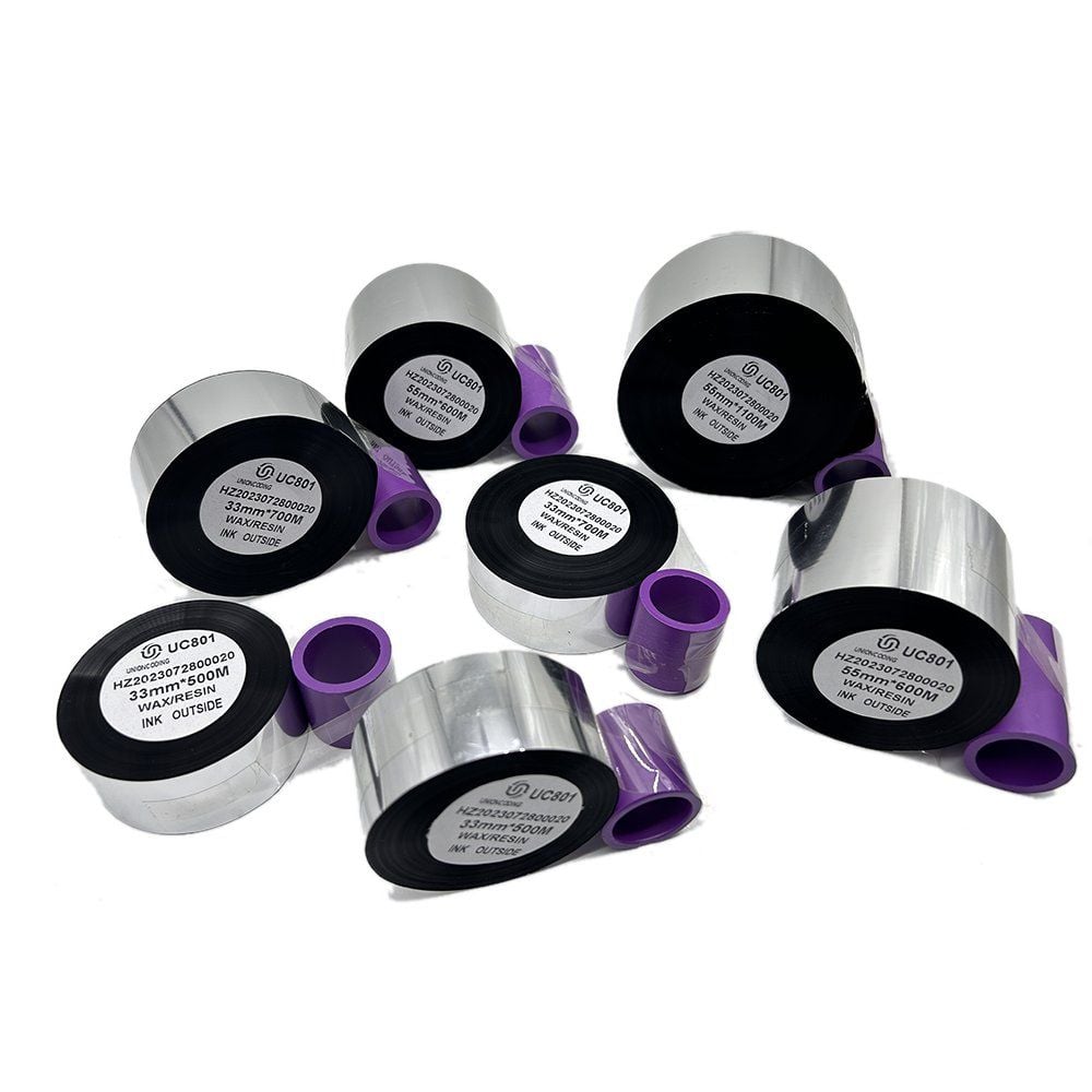 Customizable Size 55mm 600m 700m High Quality TTO Thermal Ribbon for Smartdate Overprinter